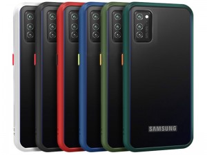 کاور پشت مات دور رنگی مناسب برای گوشی موبایل سامسونگ A71