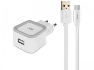 شارژر دیواری هویت مدل HV-UC217S بهمراه کابل MicroUSB