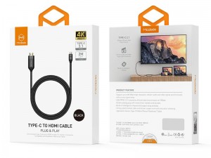 کابل تبدیل Type-C به HDMI مک دودو مدل CA-5880 به طول 1.8 متر