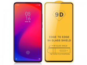 محافظ صفحه نمايش مدل 9D مناسب برای گوشی موبايل شیائومی Redmi K20/K20 Pro/Mi9T/Mi9T Pro