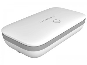 دستگاه ضد عفونی کننده گوشی موبایل پاورولوژی مدل PWLUVWH Universal UV Sanitizer Box با قابلیت شارژ وایرلس