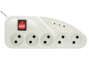 محافظ ولتاژ و چندراهی برق تکسان مدل TS-110