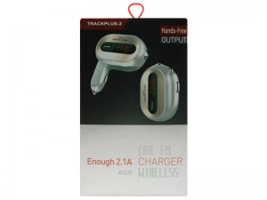 اف ام پلیر و شارژر فندکی چند کاره خودرو مدل Trackplus-2