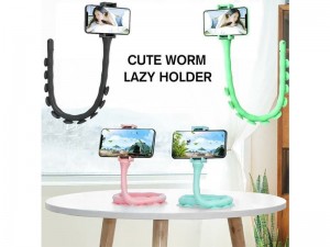 پایه نگهدارنده گوشی موبایل مدل JW-L8 Cute Worm Lazy Holder