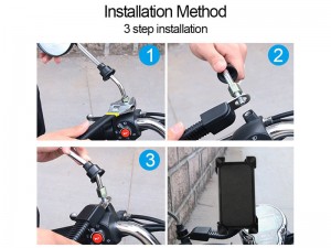 پایه نگهدارنده موبایل موتور سیکلت مدل Motorbike Holder