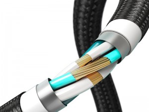 کابل مگنتی دو سر تایپ سی بیسوس مدل Zinc Magnetic Cable
