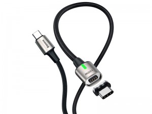 کابل مگنتی دو سر تایپ سی بیسوس مدل Zinc Magnetic Cable