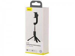 گیمبال و مونوپاد بلوتوثی سه پایه دار بیسوس مدل Lovely Folding Stand Selfie Stabilizer