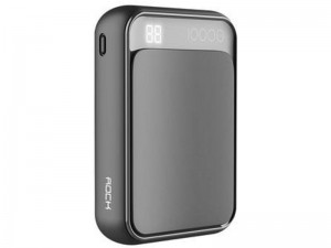 پاور بانک 10000 میلی آمپر راک مدل RMP0396 P63 Mini Digital Display