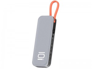 هاب تایپ سی 10 پورت راک مدل RCB0741 TR01