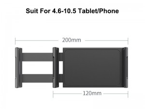پایه نگهدارنده تبلت و گوشی موبایل مدل Mobile phone tablet landing lazy bracket با سایز 176 سانتی‌متر