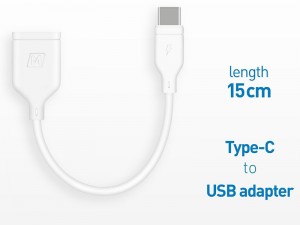 کابل تبدیل Type-C به USB OTG مومکس مدل Zero DF2W