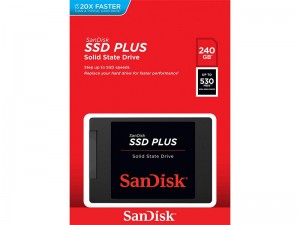 اس اس دی اینترنال سن دیسک مدل SSD PLUS ظرفیت 240 گیگابایت