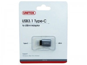 مبدل Type-C به USB 3.1 یونیتک مدل Y-A025CGY