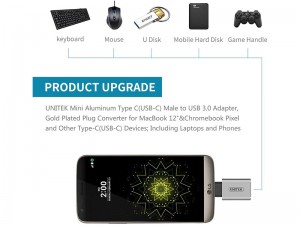 مبدل Type-C به USB 3.1 یونیتک مدل Y-A025CGY