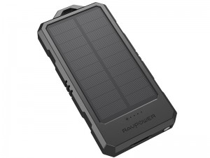 پاور بانک خورشیدی 15000 میلی آمپر راو پاور مدل RP-PB124