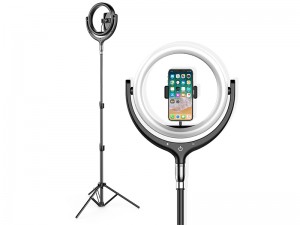رینگ لایت عکاسی توتو مدل F-539B مناسب برای گوشی موبایل