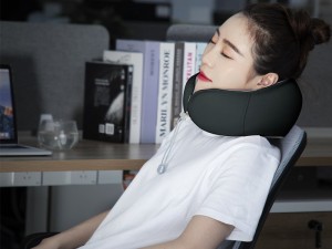 بالش دور گردنی مموری فوم بیسوس مدل Thermal Series Memory Foam U-Shaped Neck Pillow