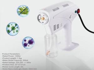 دستگاه ضد عفونی کننده محیط مدل Blu-Ray Anion Nano-Spray Gun