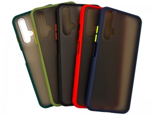 کاور پشت مات دور رنگی مناسب برای گوشی موبایل هوآوی Nova 5T/Honor 20