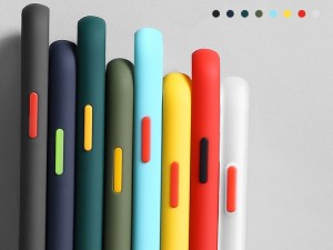 کاور پشت مات دور رنگی مناسب برای گوشی موبایل هوآوی Y7p 2020