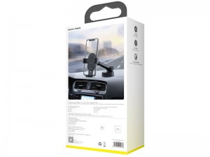 پایه نگهدارنده گوشی موبایل بیسوس مدل Simplism Gravity Car Mount Holder