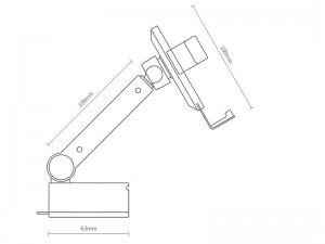 پایه نگهدارنده گوشی موبایل بیسوس مدل Simplism Gravity Car Mount Holder