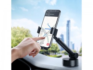 پایه نگهدارنده گوشی موبایل بیسوس مدل Simplism Gravity Car Mount Holder