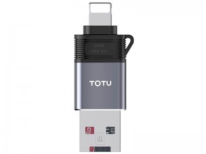 رم ریدر OTG آیفونی توتو مدل FGCR-006 External TF Flash Card