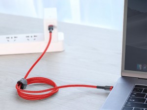 کابل فست شارژ دو سر تایپ سی بیسوس مدل Cafule Type-C PD2.0 Cable
