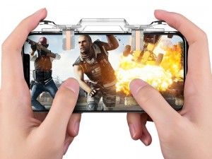 دسته بازی PUBG راک مدل  RPH0871 Shooting Game Controller