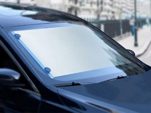 آفتاب گیر شیشه خودرو بیسوس مدل Auto Close Car Front Window Sunshade (طول 58 سانتی‌متر)