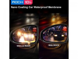 برچسب ضد آب آینه خودرو راک مدل RST1039 Nano Coating Car Waterproof Membrane  (پک دوتایی)
