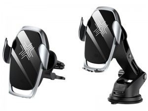 پایه نگهدارنده و شارژر وایرلس فست شارژ گوشی موبایل راک مدل W29