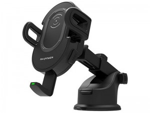 پایه نگهدارنده و شارژ وایرلس گوشی موبایل راو پاور مدل RP-SH007 Wireless Charging Car Holder
