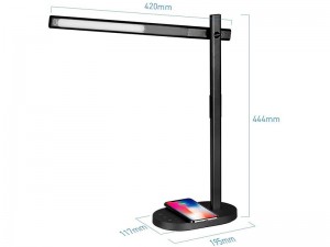 چراغ مطالعه و شارژر وایرلس مومکس مدل QL1A Q.LED Desk Lamp with Wireless Charging Base