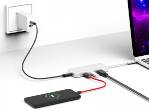 هاب تایپ سی 6 پورت  ترون اسمارت مدل CTHA1 6-in-1 USB Type-C 3.1 Hub