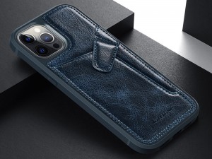 کاور چرمی اورجینال نیلکین مدل Aoge Leather Case مناسب برای گوشی موبایل iPhone 12/12 Pro