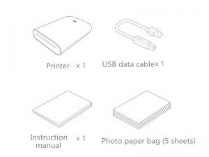 پرینتر قابل حمل چاپ سریع عکس شیائومی مدل XMKDDYJ01HT Mi Portable Photo Printer