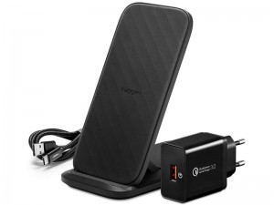 استند شارژر وایرلس فست اسپیگن مدل مدل SteadiBoost F316W