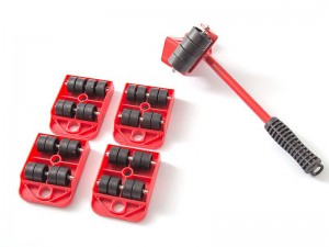 جک حمل و نقل آسان کالا Umzugshelfer 5 Pcs Set Moving Artifact