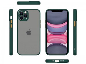 کاور پشت مات دور رنگی مناسب برای گوشی موبایل iPhone 12/12 Pro