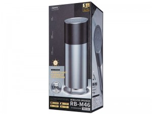 اسپیکر بلوتوثی قابل حمل ریمکس مدل RB-M46 360 Surround Sound Bluetooth Speaker 5W