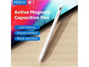 قلم لمسی آیپد راک مدل B02 ME-AP112 Active Magnetic Capacitive