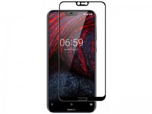 محافظ صفحه نمايش Full Glass مناسب برای گوشی موبايل نوکیا 6.1 پلاس