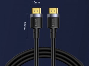 کابل HDMI بیسوس مدل Cafule 4K HDMI Male to 4K HDMI Male Adapter Cable CADKLF-E01 به طول 1 متر