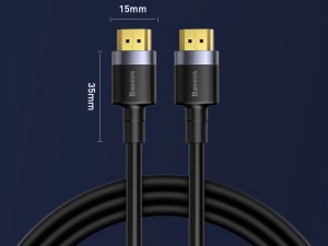 کابل HDMI بیسوس مدل Cafule 4K HDMI Male to 4K HDMI Male Adapter Cable CADKLF-G01 به طول 3 متر