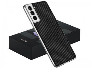 کاور اورجینال لاکچری کربنی GKK مدل Luxury Carbon Fiber Case مناسب برای گوشی موبایل سامسونگ S21 Plus