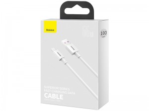 کابل فست شارژ تایپ سی بیسوس مدل Superior Series Fast Charging Data Cable CATYS-02 به طول 1 متر و توان 66 وات