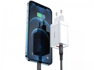 شارژر دیواری فست شارژ مک دودو مدل CH-8581 GaN 47W Mini Fast Charger Dual Output